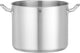 Hendi kookpan hoog – zonder deksel – 13,5l – inductiegeschikt – koelblijvende handgrepen – ⌀280x(h)220mm