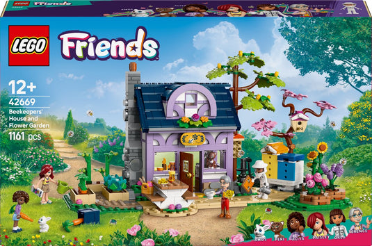 Lego friends imkershuis en bloementuin - 42669