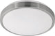 Eglo competa 1 - wand plafondlamp - 1 lichts - wit, nikkel-mat