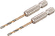 Dewalt 2.5x60mm extreme™ impact black gold metaalboor (2 stuks) - dt20601