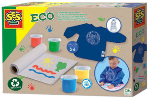 Ses eco vingerverf set met kliederschort