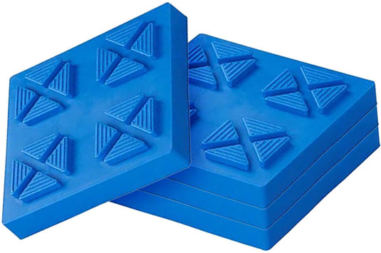 onderlegplaten stapelbaar max. 1250 kg blauw 4 stuks