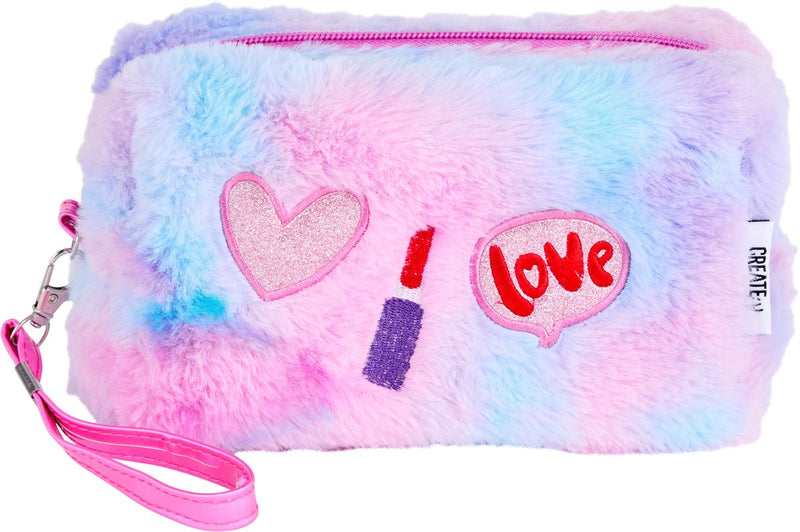Afbeelding laden in galerijviewer, Create it! make-up tasje furry
