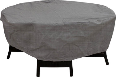 Eurotrail waterdichte tafelhoes, zitgroephoes rond, cantonic ø 260x100cm, grijs