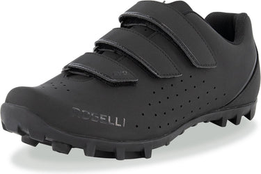 Rogelli ab-650 mtb schoenen heren en dames - fietsschoenen mountainbike - zwart - maat 44