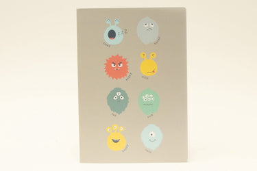 Ancor schrift b'log play me monsters a4 lijn 48 vel 90 grams pp cover - an-128031