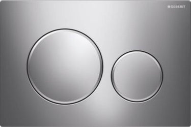 Geberit sigma 20 bedieningspaneel - chroom
