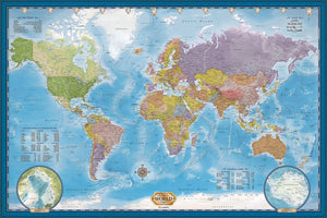 Eurographics - wereldkaart [world map] - 5000 stukjes 101,5×152,5cm (b×h) - legpuzzel