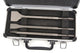 Makita accessoires 3-delige sds plus beitelset: punt, vlak en spadebeitel in aluminium koffer d-42357 - d-42357