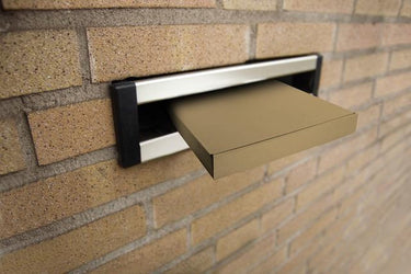 Raadhuis brievenbusdoos - 299x213x27mm - kraft - 25 stuks