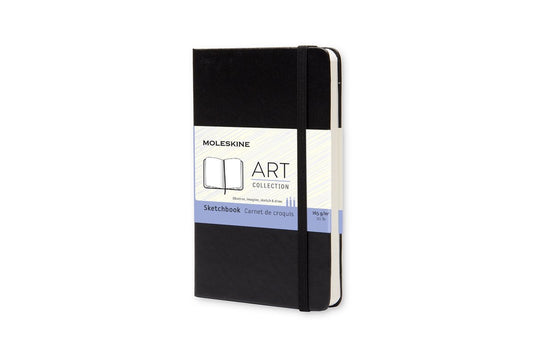 Moleskine art schetsboek - pocket - hardcover - zwart