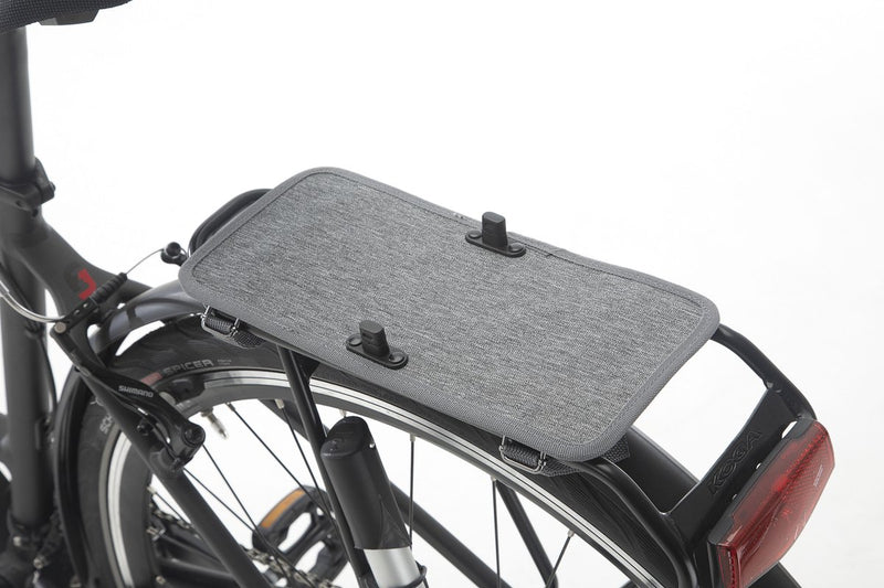 Afbeelding laden in galerijviewer, New Looxs Nova Plate - Grijs - Fietsplaat voor Nova Double Detachable fietstas
