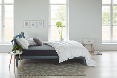 Beddinghouse - jersey - split-topper - hoeslaken - 180x220 cm - antraciet