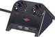Brennenstuhl desktop-power usb-charger 2 usb-laadaansluiting 2100ma 2-voudig zwart gepolijst 1,8m h05vv-f 3g1,5