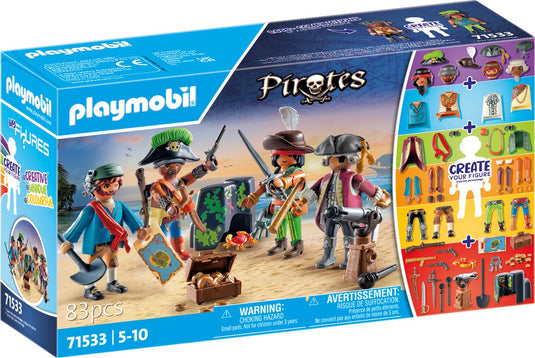 Playmobil pirates my figures piraten - 71533