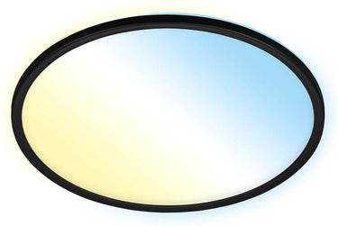 Briloner slim - slimme led plafonniére - dimbaar - 22w - met cct - nachtlichtfunctie - timerfunctie - geheugenfunctie - achtergrondverlichtingseffect - ø42cm