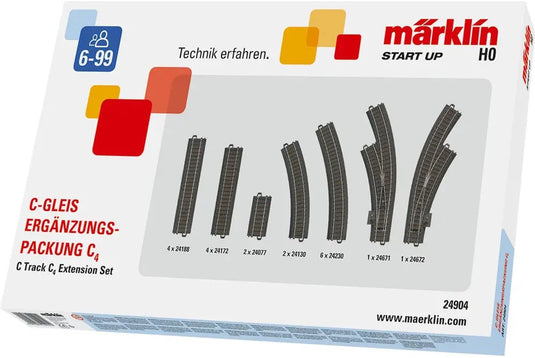 Märklin start up uitbreidingspakket c4 voor c-rails