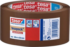 Tesa universal 04024-00237-04 pakband pack 4024 bruin (l x b) 66 m x 50 mm 1 stuk(s)