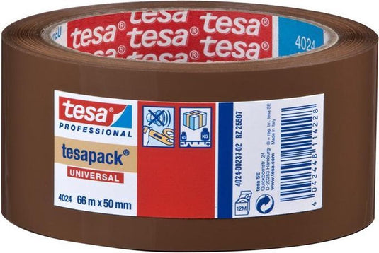 Tesa universal 04024-00237-04 pakband pack 4024 bruin (l x b) 66 m x 50 mm 1 stuk(s)
