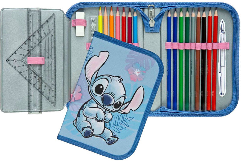 Afbeelding laden in galerijviewer, Lilo stitch stitch gevulde etui
