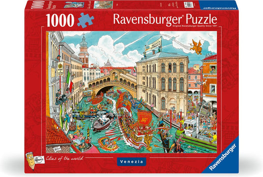 Ravensburger legpuzzel - fleroux venetië - 1000 stukjes
