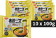 Nissin demae ramen - veggie miso noodles bowl - instant noedels - vegan - 10 stuks