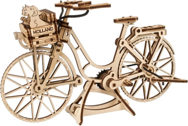 Ugears houten 3d model - nederlandse fiets