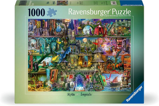 Ravensburger erwachsenenpuzzle 1000 teile - mythen und legenden