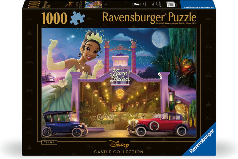 Afbeelding laden in galerijviewer, Ravensburger puzzel - disney castles: tiana - 1000 stukjes
