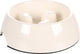 Flamingo voerbak hond – eetpot slow feeder royal rond wit – 700ml – antislip – tegen schrokken – maat l