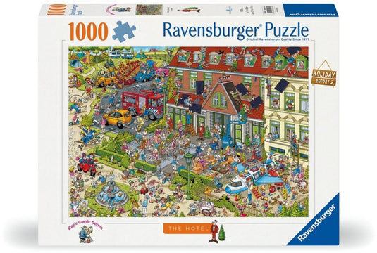 Ravensburger ray's comic series holiday resort 2 - the hotel - legpuzzel - 1000 stukjes