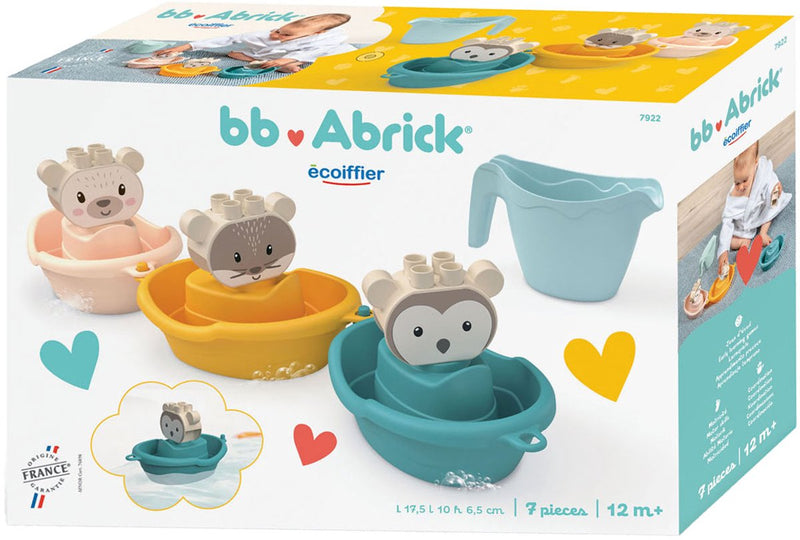 Afbeelding laden in galerijviewer, Abrick ecoiffier bb badbootjes dieren met gieter - 7dlg.
