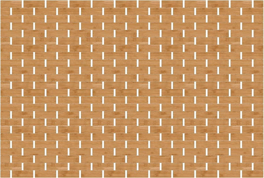 Eisl bamboe badmat douchemat - anti-slip - duurzaam - 50 x 70 cm