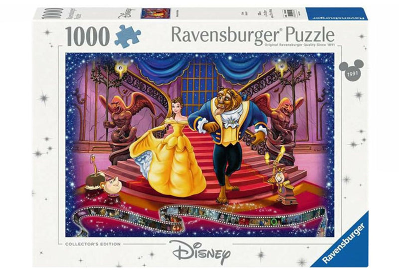 Afbeelding laden in galerijviewer, Ravensburger puzzel disney belle en het beest - 1000 stukjes legpuzzel.
