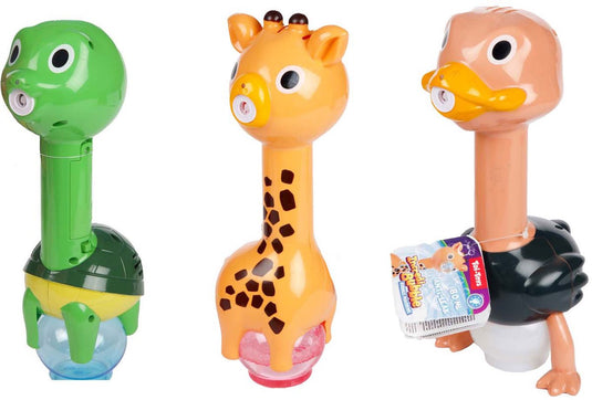 Toi-toys knuffel pluche dier in draagkoffer, 10cm
