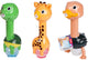 Toi-toys knuffel pluche dier in draagkoffer, 10cm
