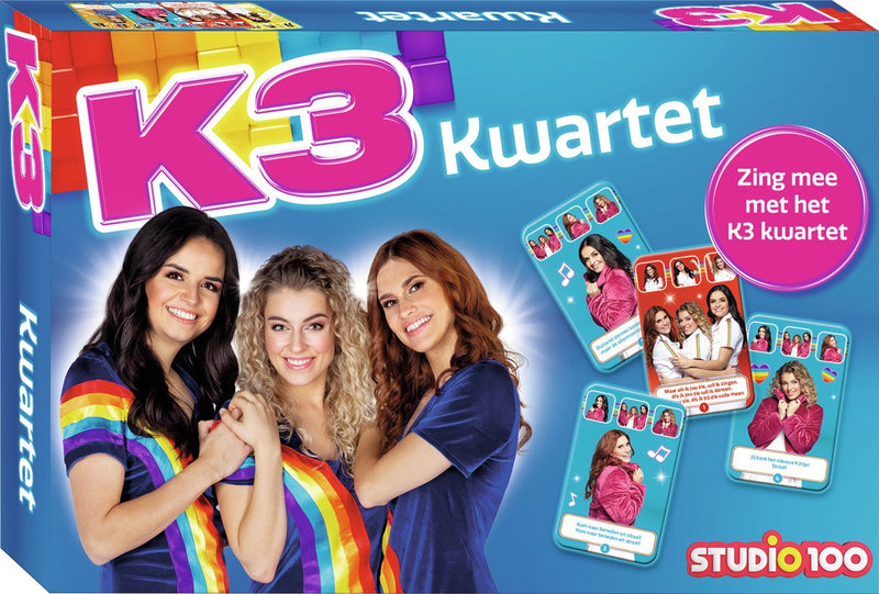 Afbeelding laden in galerijviewer, K3 kaartspel - kwartet - 36 kaarten
