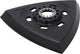 Wolfcraft - multitool schuurzool - starlock - voor klittenband schuurpapier - 95mm - 4247000