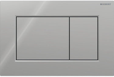 Geberit sigma01 bedieningsplaat - 2-toets spoeling - vierkant - glans chroom