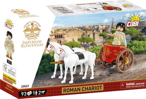Cobi imperium romanum - romeinse strijdwagen constructiespeelgoed