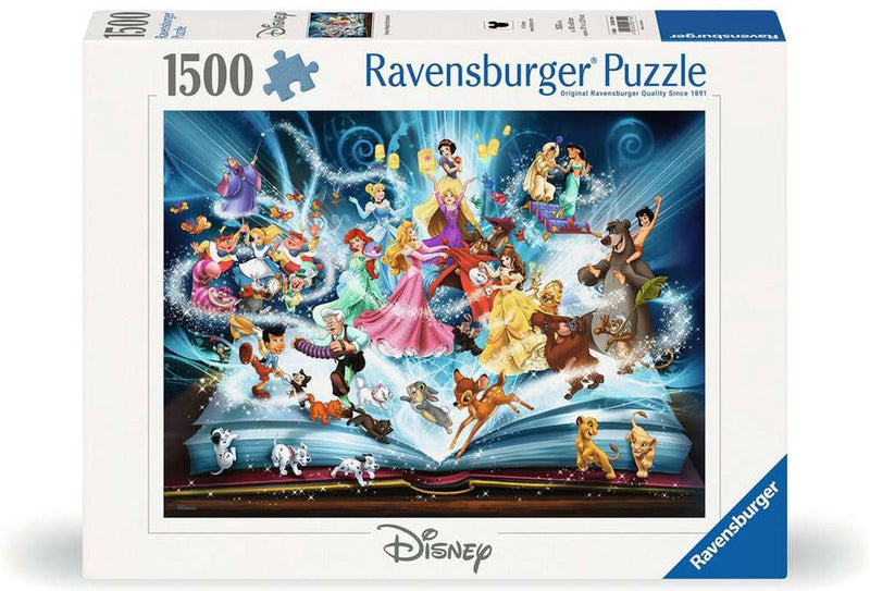 Afbeelding laden in galerijviewer, Ravensburger : puzzel disney's magische sprookjesboek -1500 stukjes - legpuzzel
