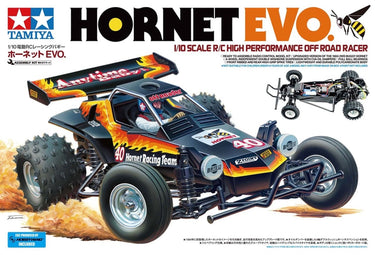 Tamiya modelbouwpakket militaire voertuigen - 58742 rc buggy - hornet evo. - high performance off road rr rc plastic - 1:10 - modelbouw