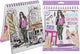 Grafix fashion design stickerboek + stencils