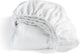 Cinderella - premium molton hoeslaken - tot 35 cm matrashoogte - 90x200 cm - wit