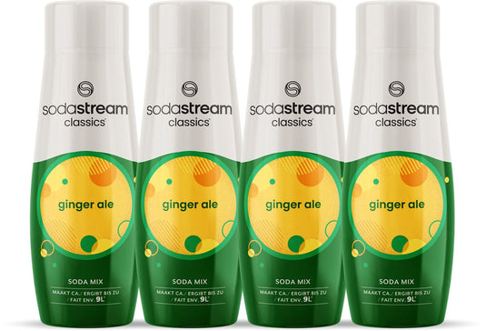 Sodastream giner ale siroop - 4 pack