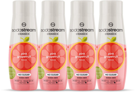 Sodastream pink grapefruit zero siroop 4 x 440ml