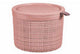 Curver opbergmand jute-look rond 2l roze