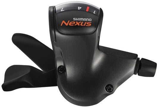 Shimano nexus sl-7s50 schakelhendel rechts 7-speed – rapidfire plus, 2-way release, zwart