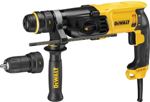 Dewalt d25134kp 26mm sds+ combihamer | 800w 2.8j + boor en beitelset - d25134kp-qs