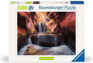 Ravensburger legpuzzel der wasserfall im red canyon, 1500st.